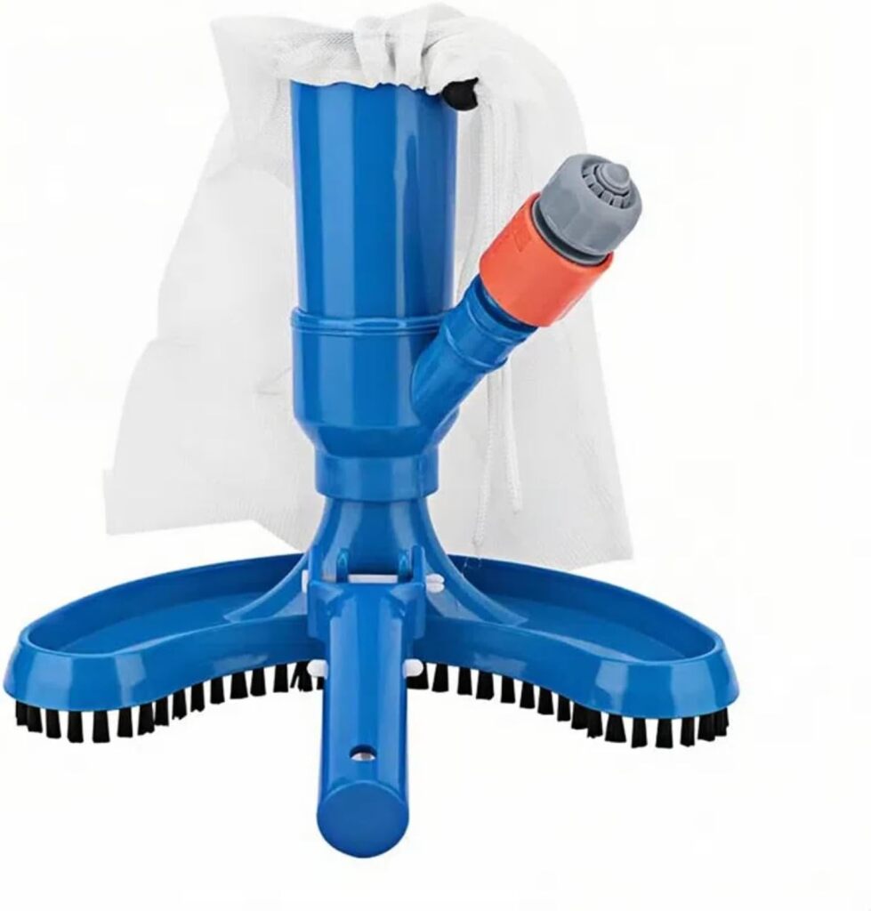 Pool Vacuum Cleaner – Portable Pool Vacuum – Jet Cleaner with Drawstring Mesh Bag Ideal for Swimming Pool Spa Fountain and Pond – Removes Leaves and Dirt Easily – Artia13 est rémunéré par notre partenaire Amazon