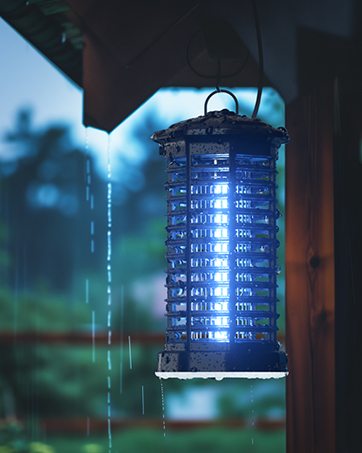 lampe anti mouche