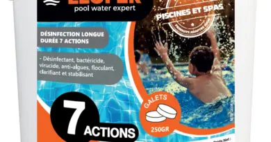 LLOFER – Multifunctional Chlorine Pebble 250 g – 5 kg – Long-Lasting Disinfection 7 in 1, High Chlorine Content (92%), Made in France – Artia13 est rémunéré par notre partenaire Amazon