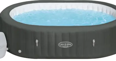 Bestway LAY-Z-SPA® Mauritius Airjet™ 270 x 180 x 71 cm, 5-7 people – Artia13 est rémunéré par notre partenaire Amazon