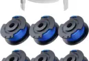Eventronic Pack of 7 Replacement Spools for Ryobi One + AC14RL3A 18 V 24 V 40 V Edging Cutter, Spool Diameter 1.6 mm, Length 20 m (6 Spool of Wire Cutting Edging, 1 Lid) – Artia13 est rémunéré par notre partenaire Amazon
