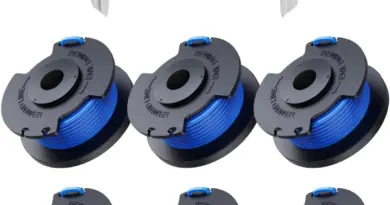 Eventronic Pack of 7 Replacement Spools for Ryobi One + AC14RL3A 18 V 24 V 40 V Edging Cutter, Spool Diameter 1.6 mm, Length 20 m (6 Spool of Wire Cutting Edging, 1 Lid) – Artia13 est rémunéré par notre partenaire Amazon