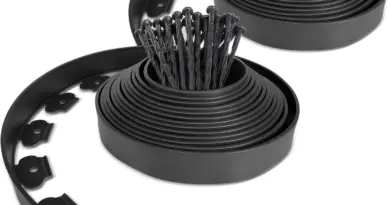 VOUNOT® Plastic Garden Edging 20 m with 60 Anchor Pegs, Flexible Lawn Edging with Strong Pegs, Garden Idea Height 50 mm, Thickness 4 mm, Black – Artia13 est rémunéré par notre partenaire Amazon